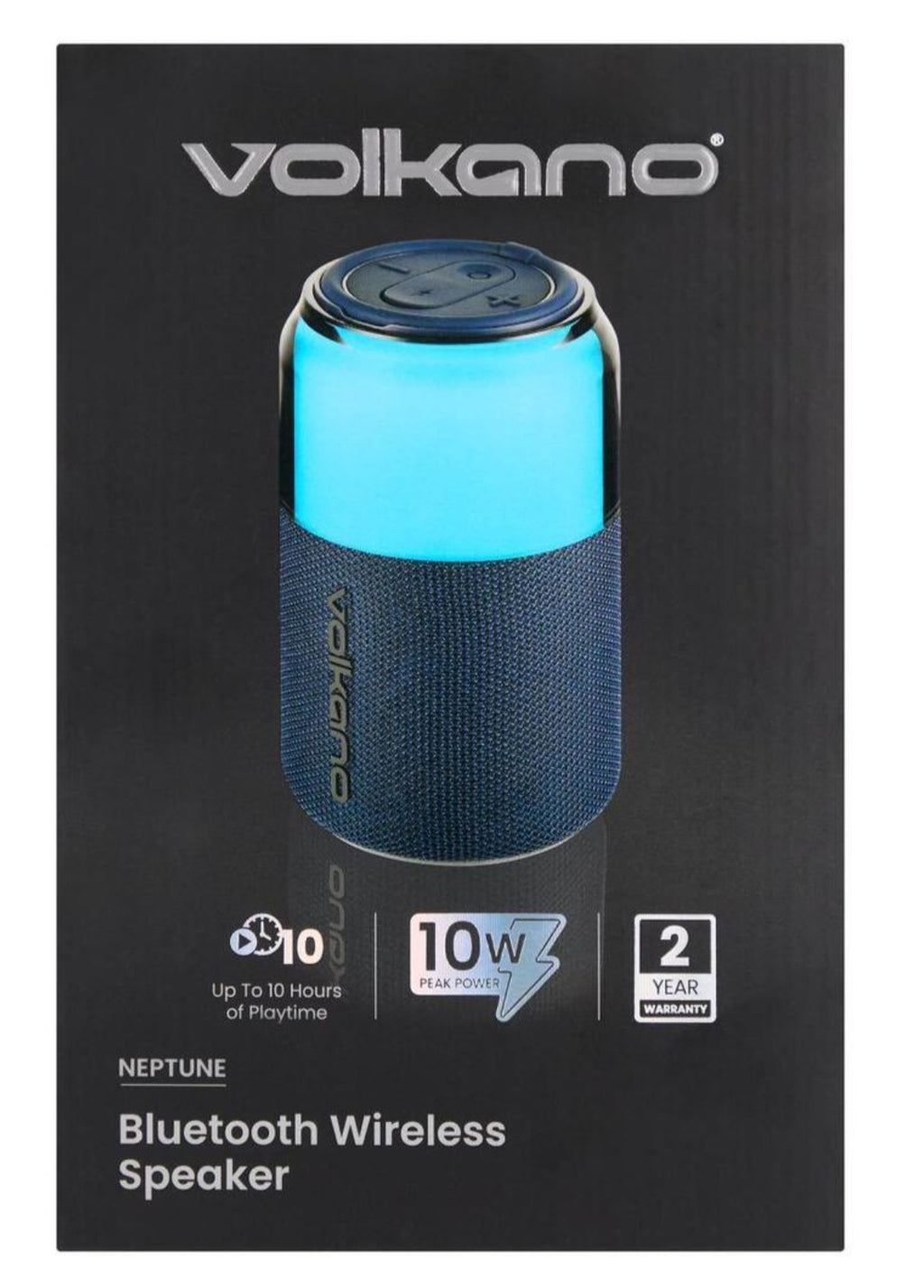 VOLKANO NEPTUNE BT WIRELESS SPEAKER BLUE VK-3004-RD